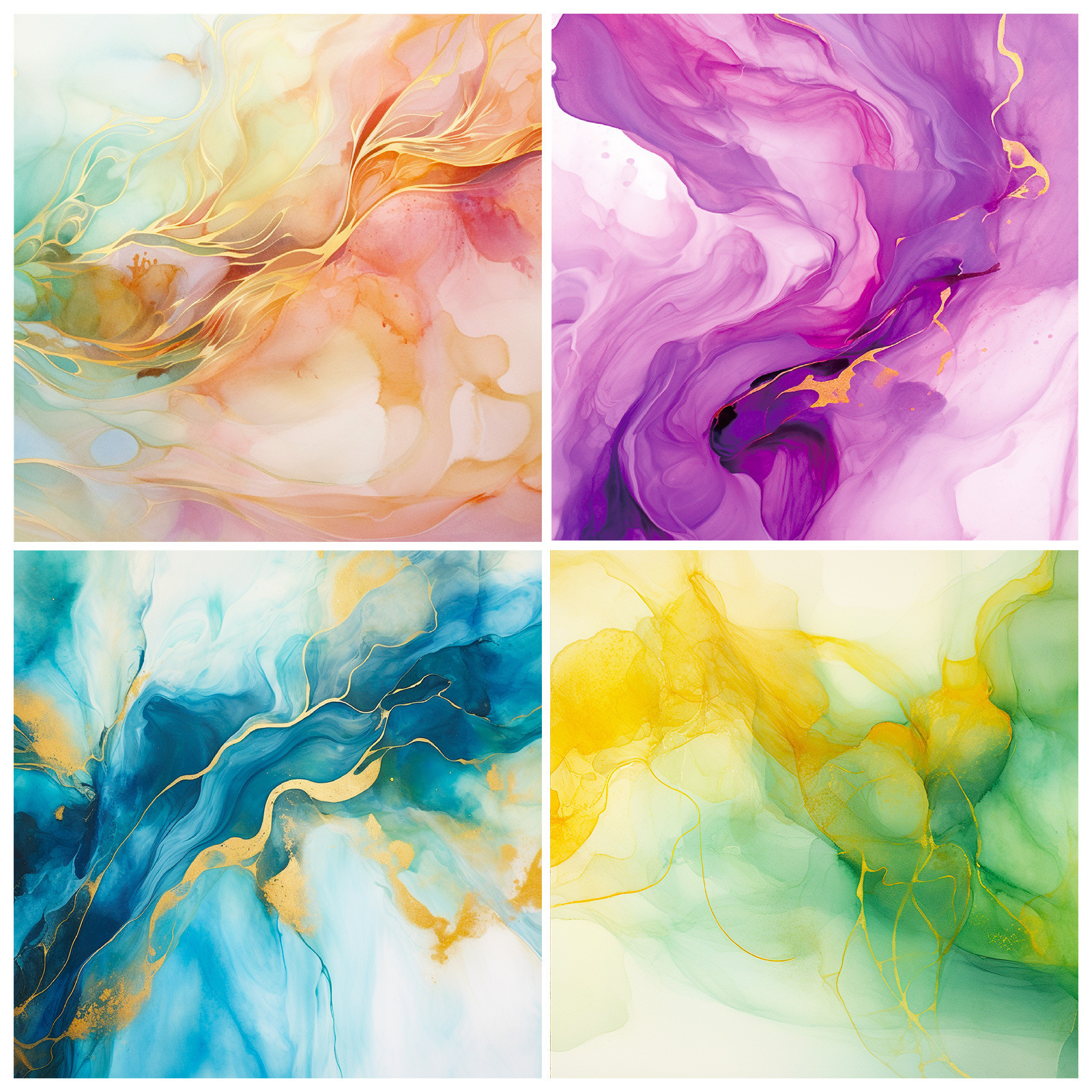 12 Sheets/Pack Red Pink Marble Gilt Background Paper DIY Cross-Border New Handbook Cutting Thin Material Paper