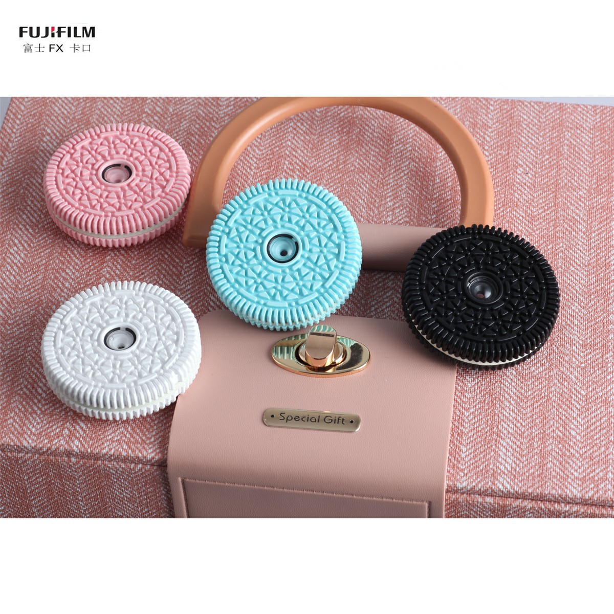 Подходит для беззеркального объектива Fuji fx, с плавающим бисквитным объективом, розовый, несколько цветов на выбор