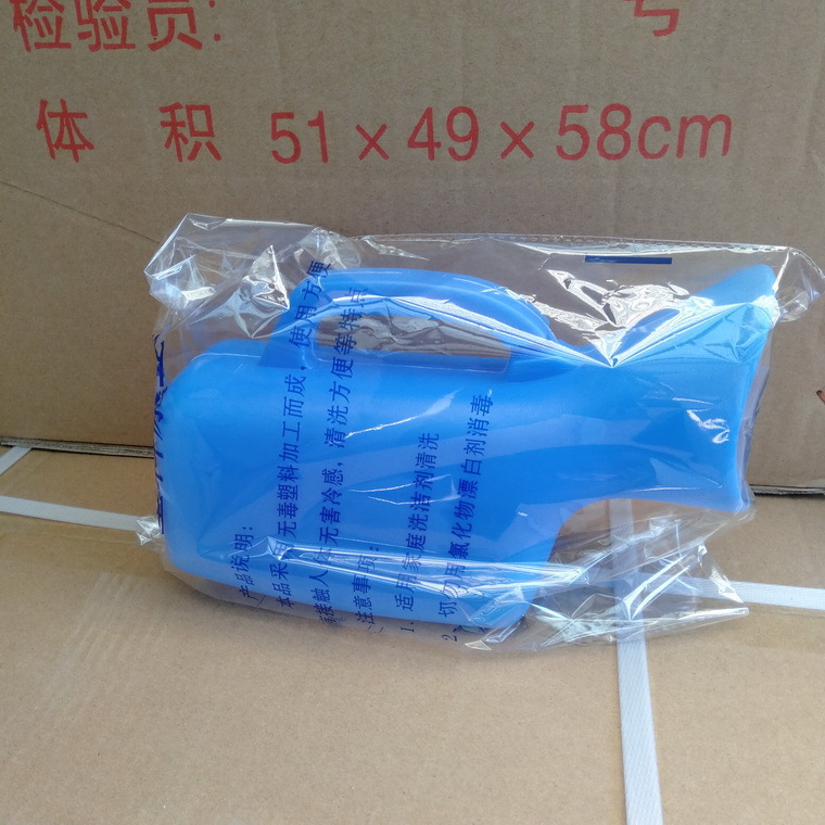 Plastic urinal wholesale for the elderly with scale men's and women's household urinal with lid travel car bed pot