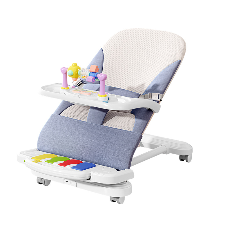 Baby-coaxing Artifact Baby Rocking Chair Newborn Baby Soothing Chair Recliner Sleeping Artifact Rocking Bed Children's Bouncing Chair