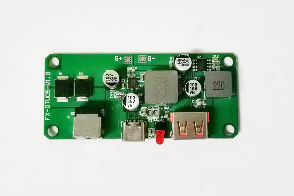 Solar Foldableing Package Junction Box FX-DTU05 PD60W Solar Portable Charger