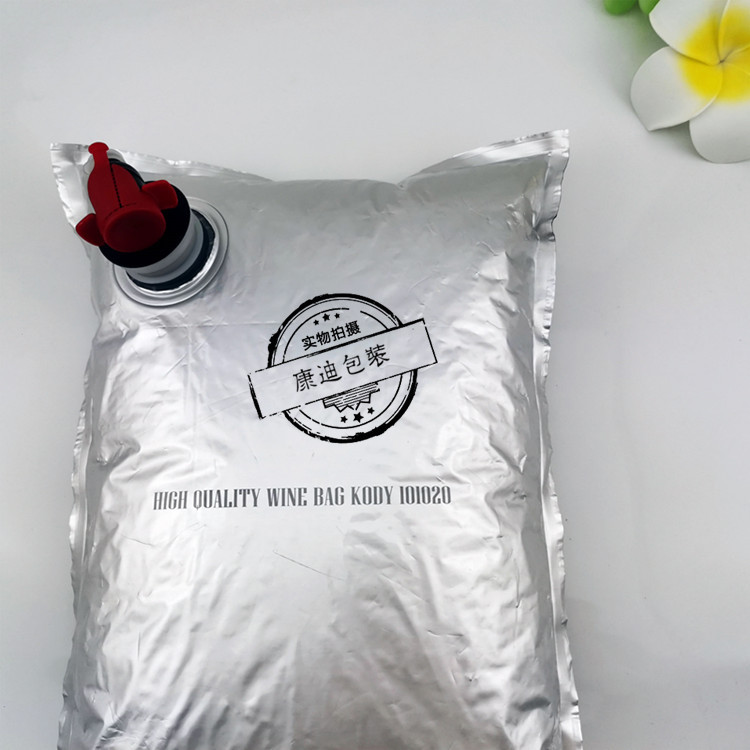 Customized 1 Liter, 2 Liter, 3 Liter Aluminum-Coated Box-In-Bag with Paper Box for Coffee, Red Wine, Juice, Aseptic Bag, Bib Coffee Bag