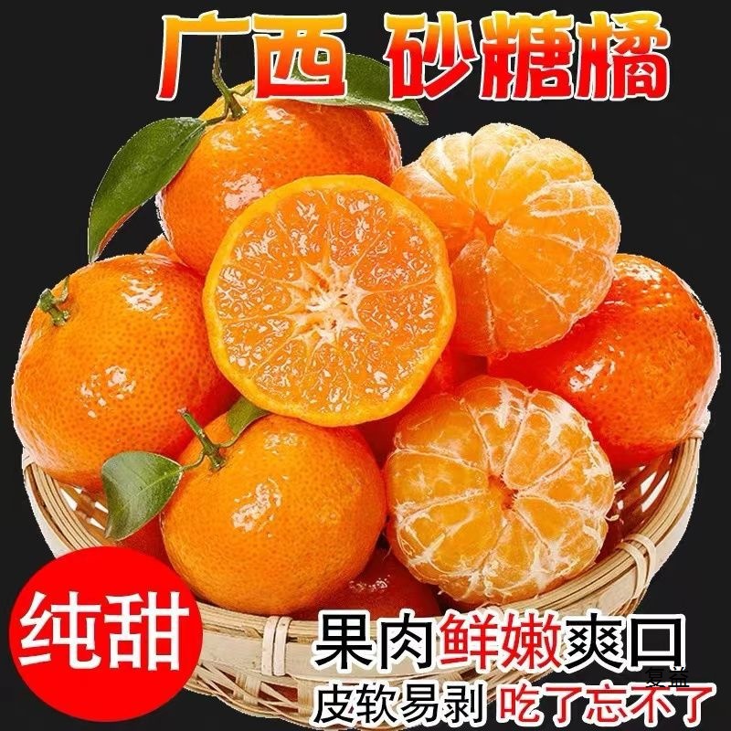 Guangxi Sugar Orange Fresh Fruit Sugar Orange Small Orange Pregnant Women Fruit Super Sweet Orange Seasonal Tangerine
