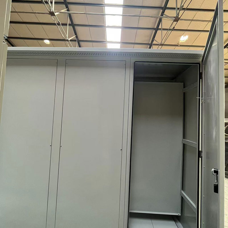 Outdoor Rainproof Cabinet Front Double Door Double Door Front and Rear Door Front and Rear Dual Installation Board Large Outdoor Distribution Box Cabinet