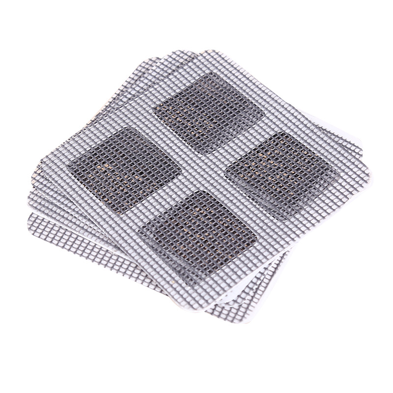 Screen window hole patch door and window water hole window mosquito-proof strip drain hole patch sand window net household self-adhesive