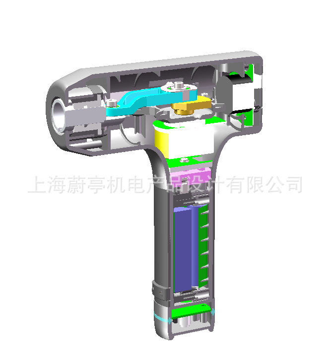 Fascia Gun Industrial Design, Component Design, Structural Design, Product Tooling, Mechanical Structure Is Perfect