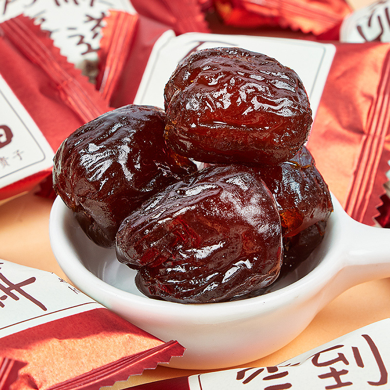 Xi jujube donkey hide gum jujube wedding special wedding candy bulk wholesale early birth your son Full Moon engagement Honey Jujube golden jujube candy