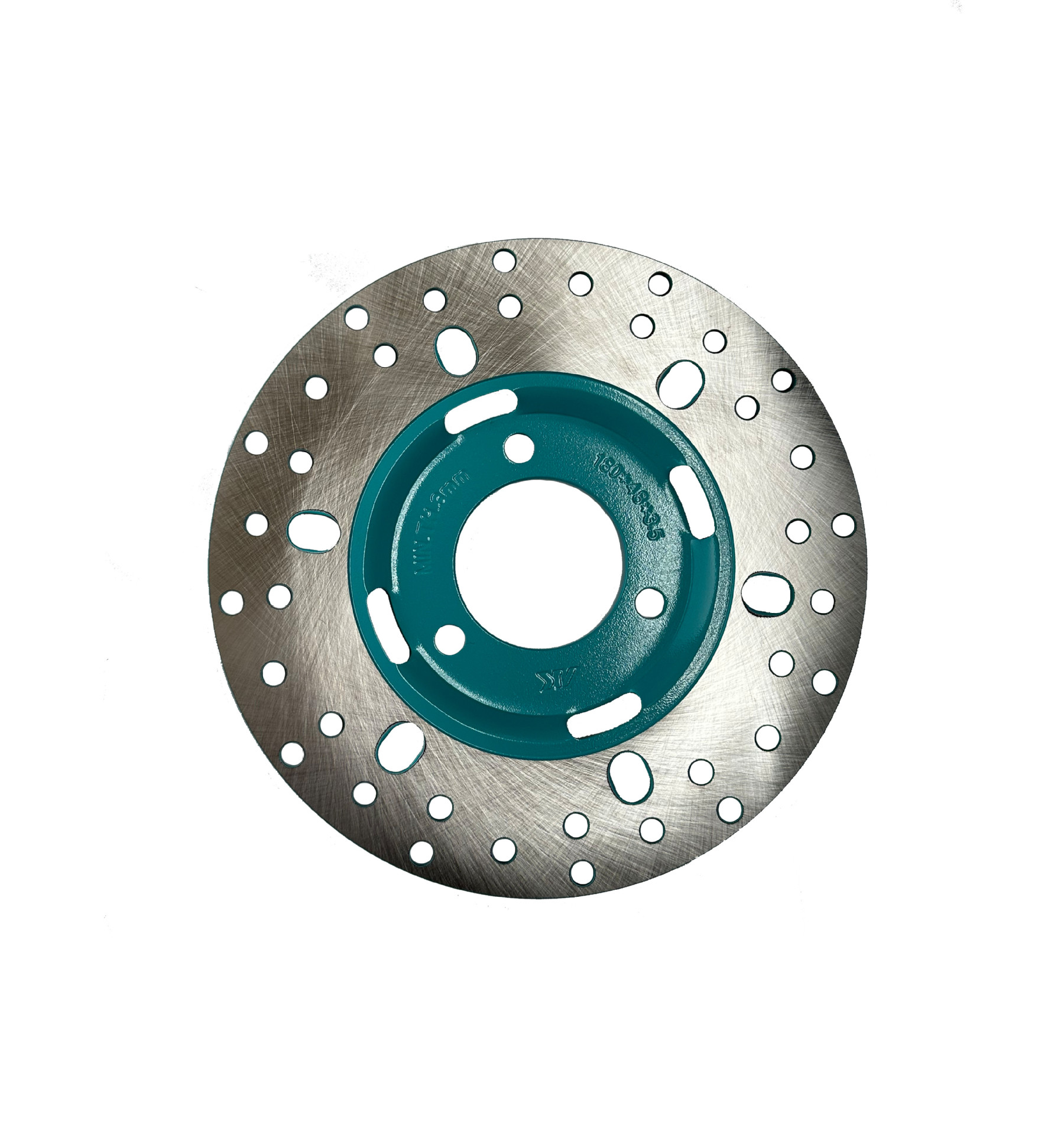 Motorcycle Battery Car Brake Disc Modified Parts Brake Disc Lake Green Non-Standard Color Custom Spray Paint Wholesale