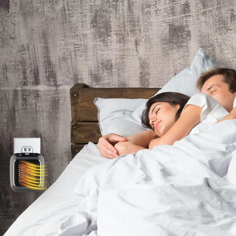 2022 Amazon New Heater Wall Mounted Heater Home Office Constant Temperature Mini Hot Air Fan Little Sun