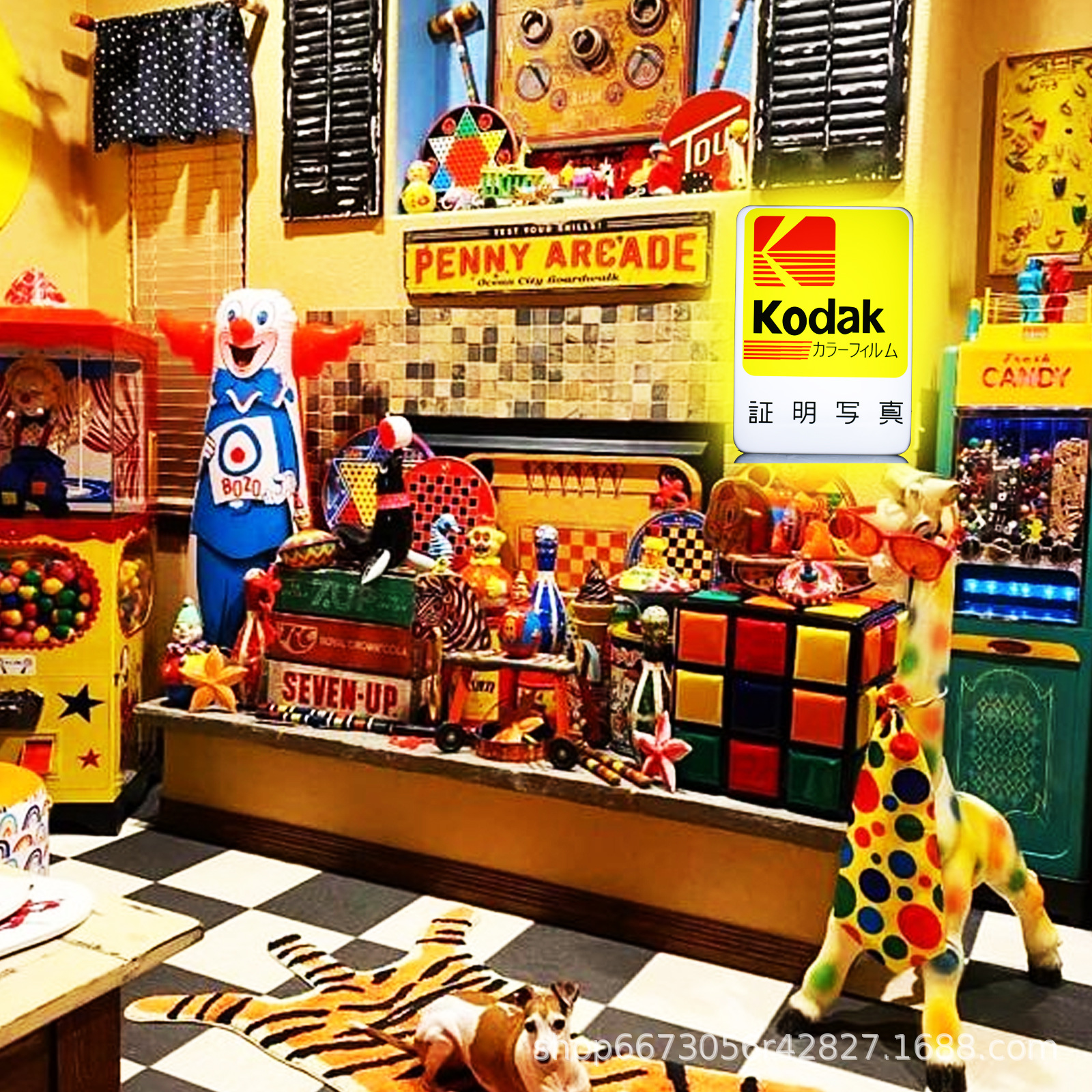 Kodak Light Box Photo Retro Collection Acrylic Bright Advertising Sign Home Decoration Retro Neon Light