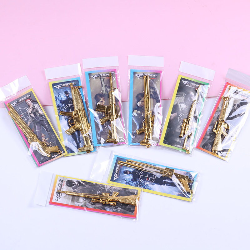 Children's mini weapon plastic sword weapon model kindergarten toy gun game gun small school hot sale