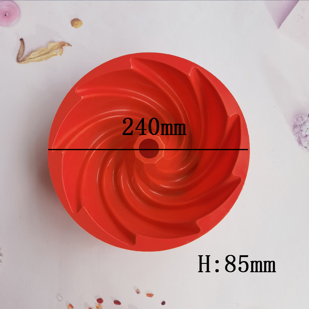 Silicone spiral cake chocolate DIY cake ice cube biscuit pastry handmade baking mold