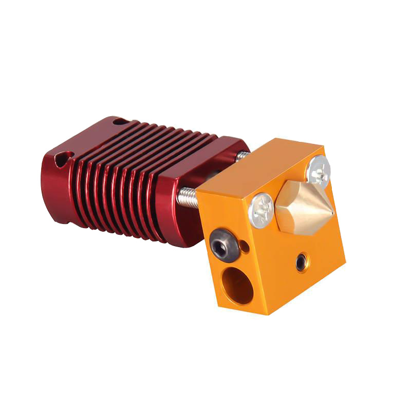3D Printer Accessories New Cr10 Extrusion Head Extruder Heated Aluminum Block Print Head Nozzle Remote Nozzle