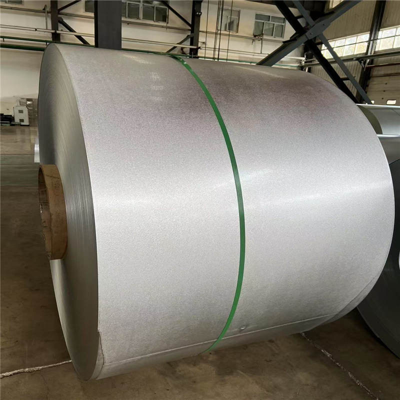 В наличии рулон стальной ленты из алюмо-цинкового сплава с антипригарным покрытием, 40G-275G, продольно нарезанный на полосы