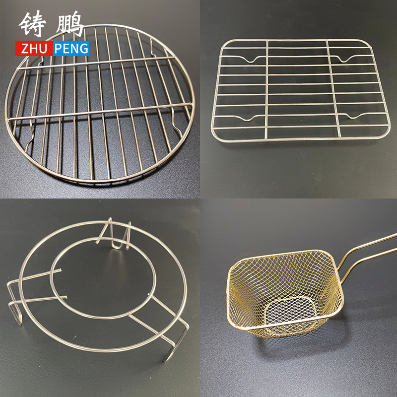 Stainless Steel Barbecue Net Rectangular Household Baking Drying Rack Drying Net Commercial Drying Net