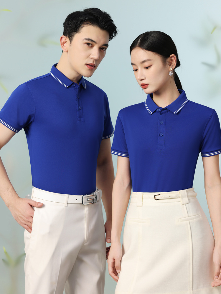 XIN LONG SHI 2603polo shirt overalls T-shirt logo company anniversary T-shirt work clothes
