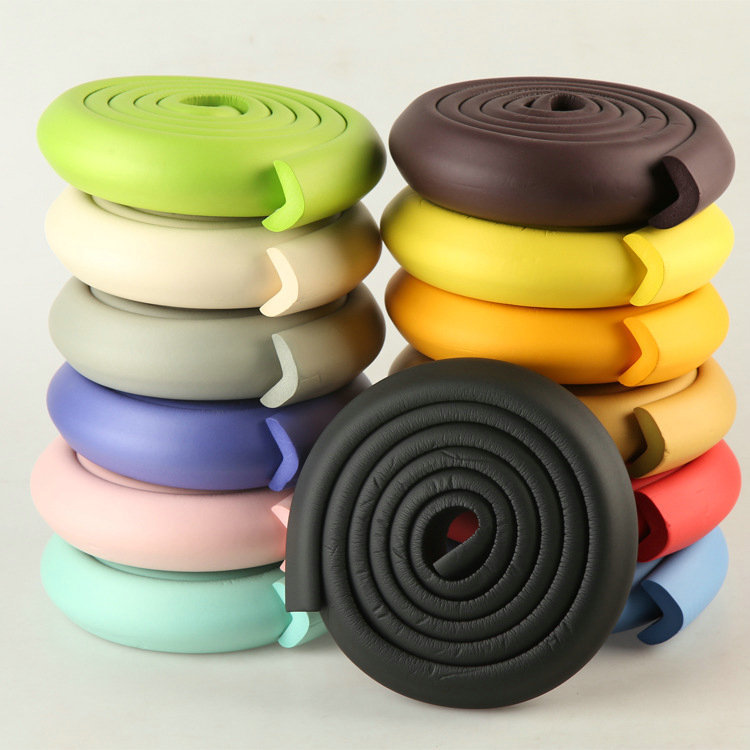 Factory direct anti-collision bar kindergarten L-shaped thickened protective bar baby safety children's anti-collision bar wholesale