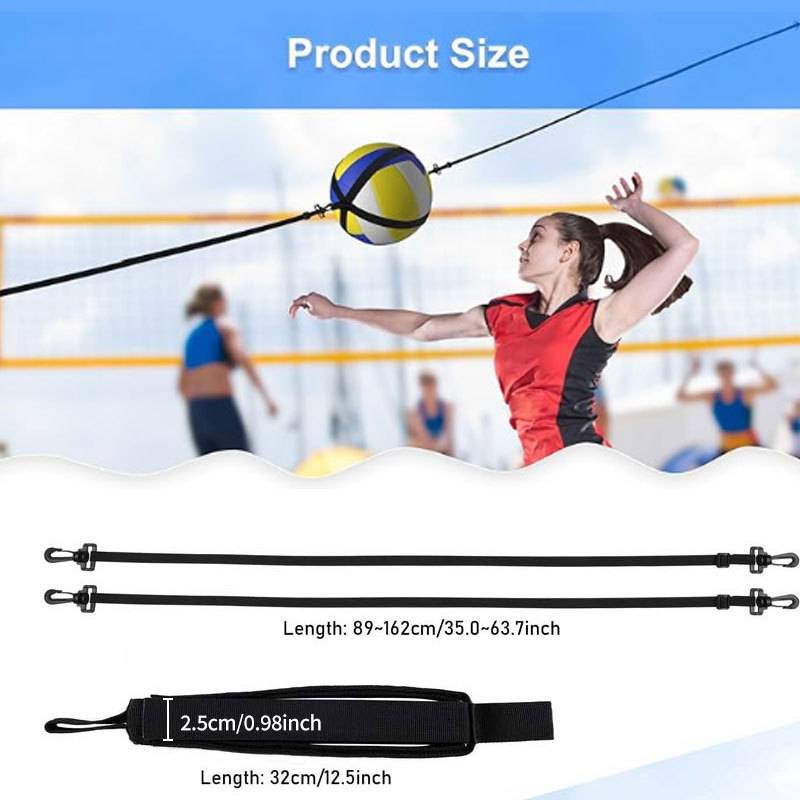 in stock cross-border for elastic jump touch high volleyball spike trainer adjustable volleyball training aids