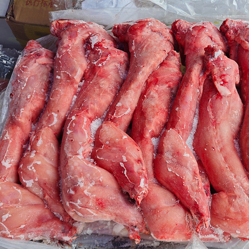 Frozen white rabbit meat raw rabbit meat frozen rabbit catering commercial support wholesale