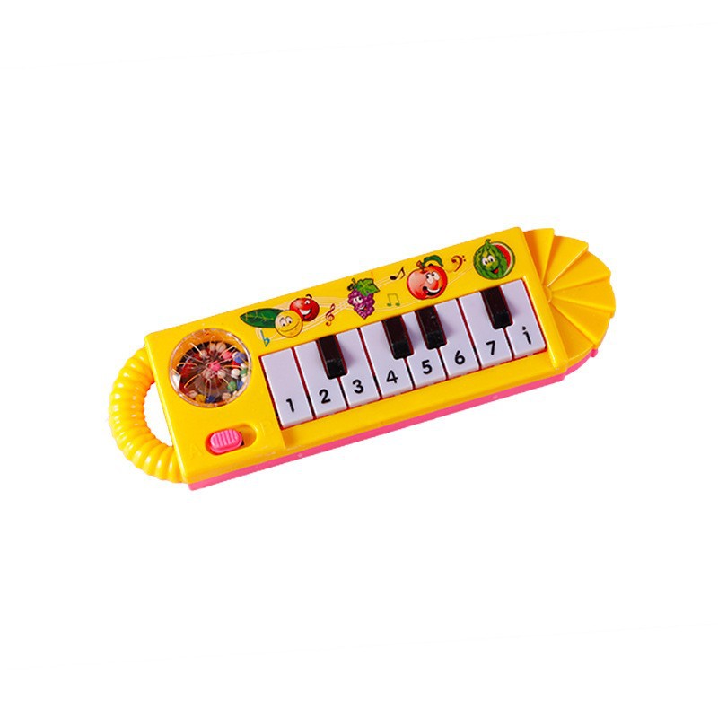 Creative Electric Music Simulation Guitar Electronic Keyboard Toys Children's Educational Early Education Toys Street Stall Supply Wholesale