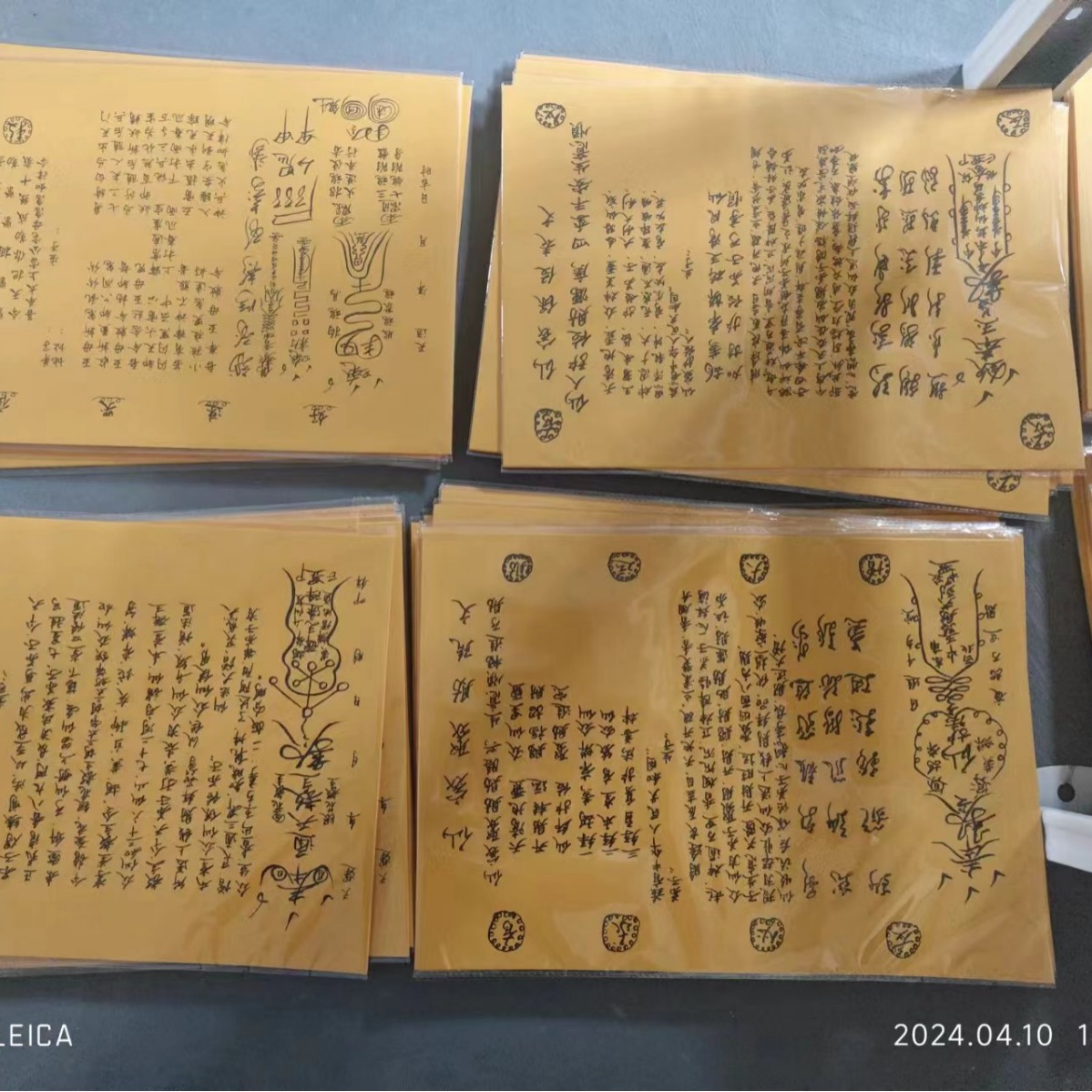 Original Handwritten June 6 Climb to Upgrade Gold A3 Paper Full Set Wholesale and Retail March 3 Full Set September 9 Full Set