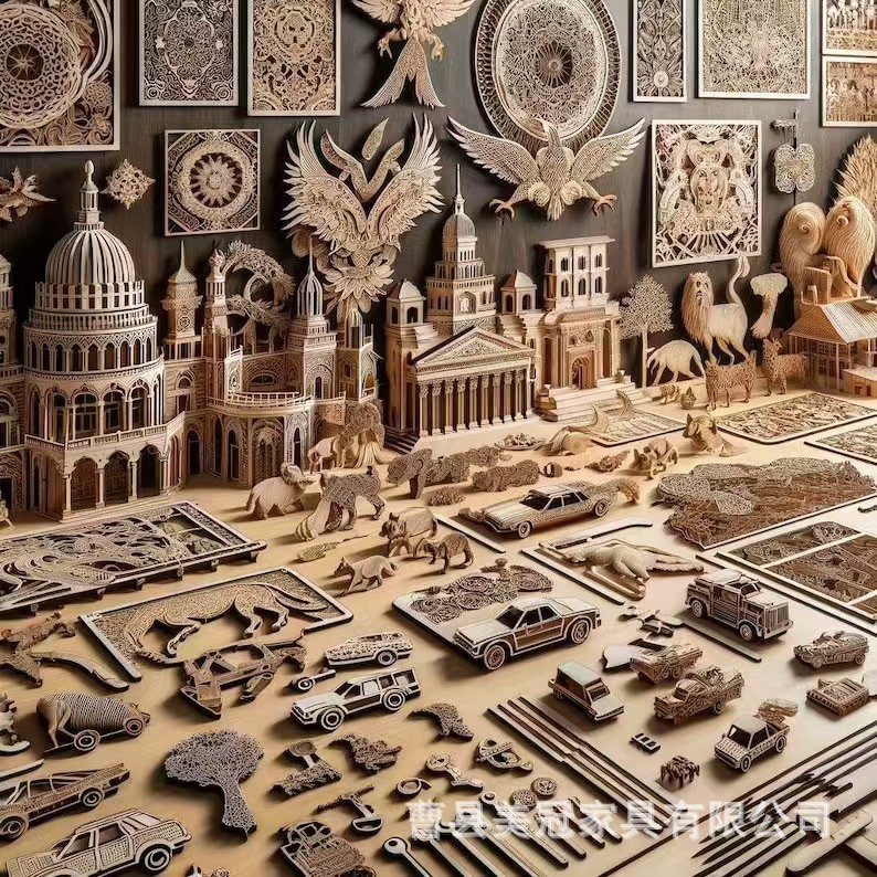 Laser Marking and Cutting Customization Engraving Machine Embossing Customization Cross-Border Product Customization Wooden Box Customization Manufacturer