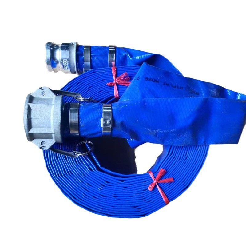 pvc hose coated plastic polymer high pressure irrigation mud pipe industrial agricultural water pump drainage pipe