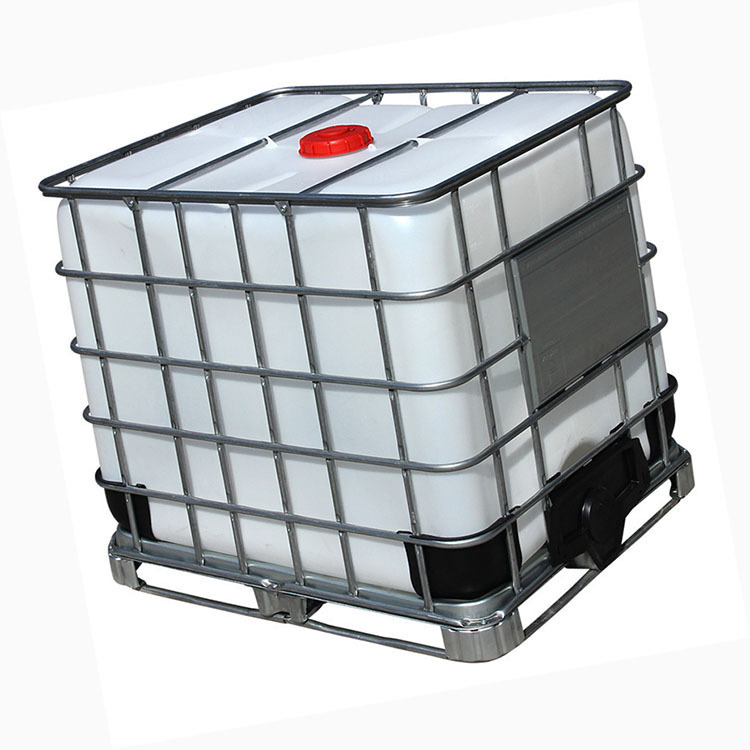 Brand New Plastic Ibc Ton Barrel 1000L Chemical Forklift Barrel Acid and Alkali Resistant Set Barrel Liquid Storage Oil Barrel