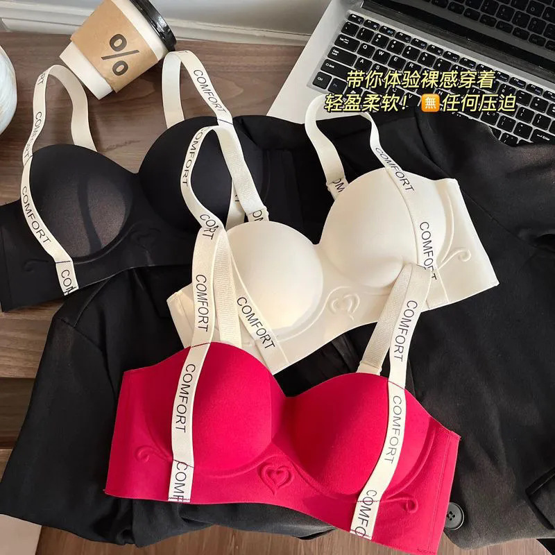Newly Upgraded Small Breast Lifting and Gathering Seamless Underwear for Women to Support Secondary Breasts and Prevent Sagging Adjustable Bra