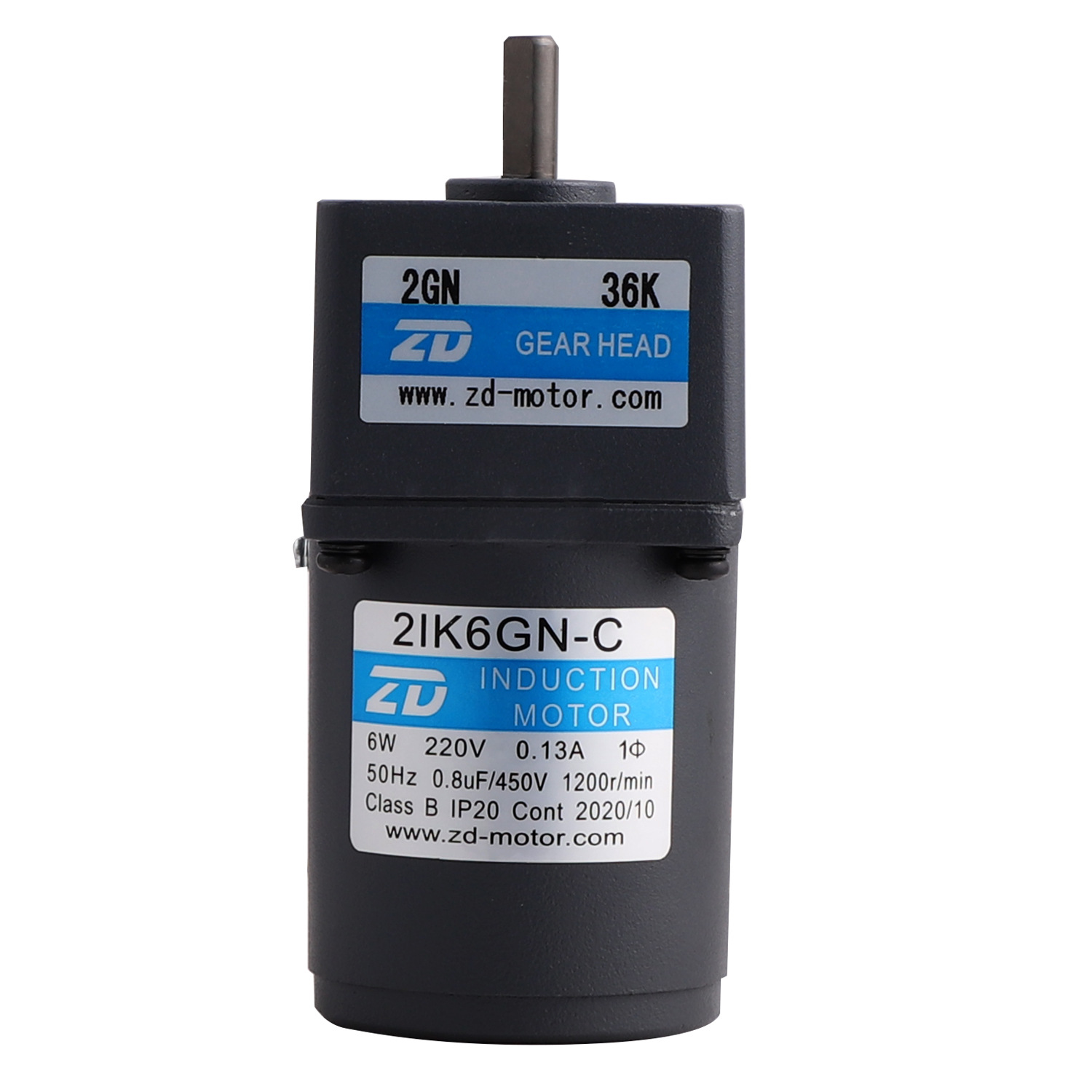 ZD zhongdalide 6W200W motor miniature ac gear reduction motor induction speed control brake motor