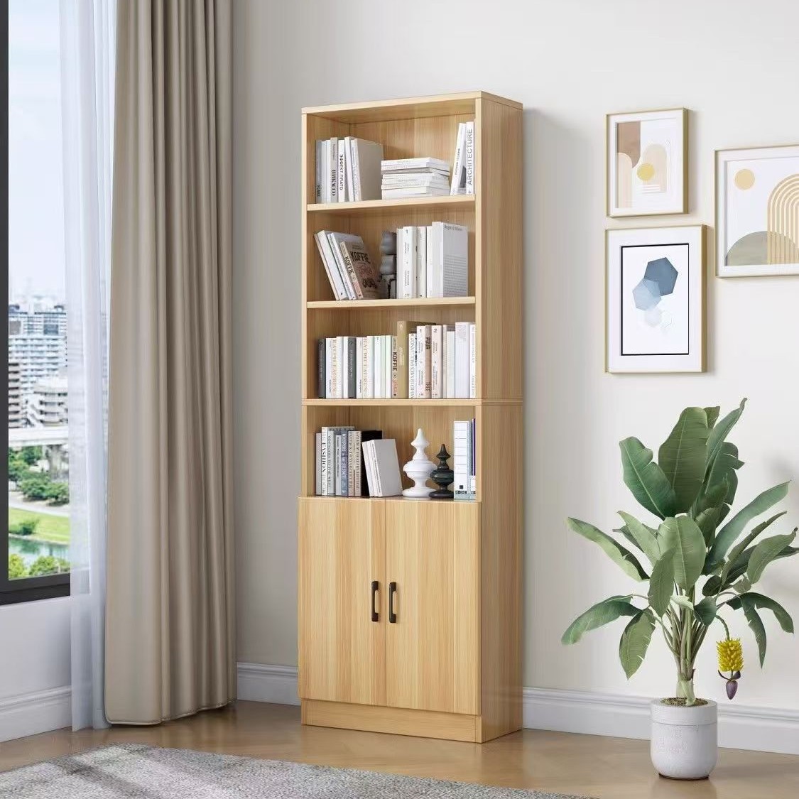 Factory Direct Supply Simple Wardrobe Shoe Cabinet Kitchen Wall Cabinet Top Cabinet Balcony Cabinet Office Desk Computer Desk Bed Headboard Whole House