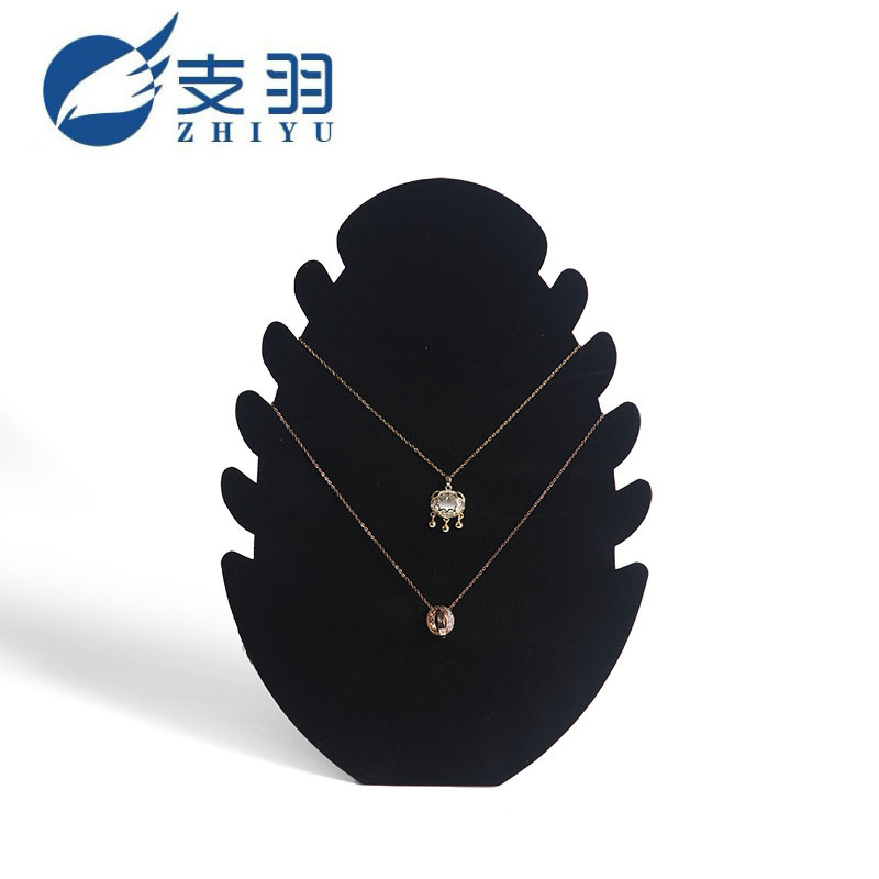 Down cloth three-layer bracelet display stand bracelet watch stand head rope hair ring jewelry display stand bracelet rack