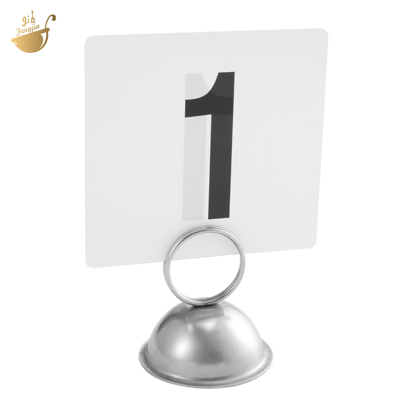 номерная табличка из нержавеющей стали, подставка для карточек, номерная табличка для отелей и ресторанов