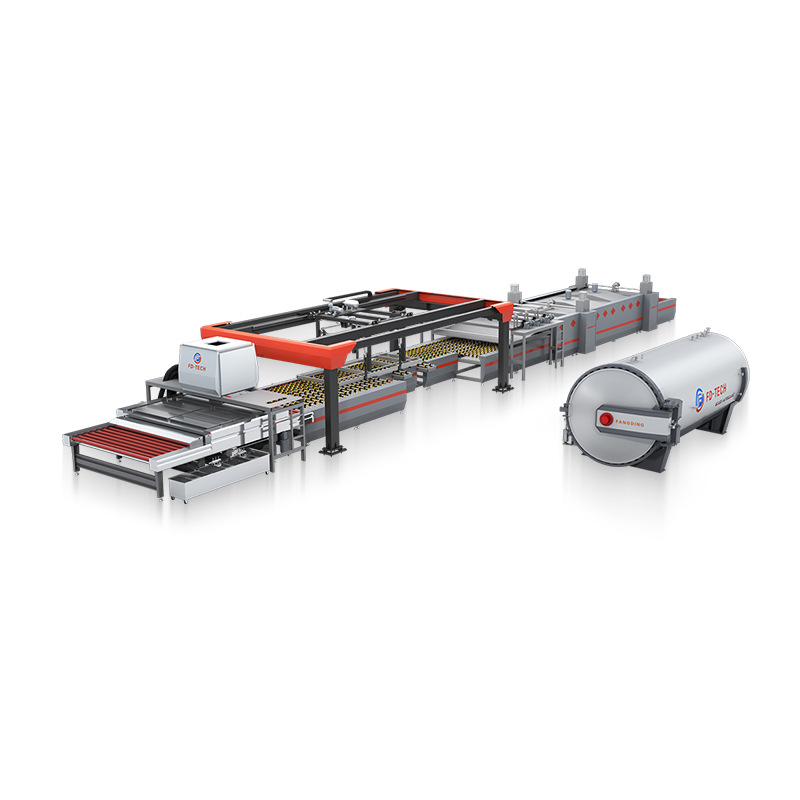 Fangding Intelligent Laminated Glass Production Line, Laminated Glass Production Line, Aut