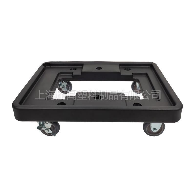 Peng Wen new CP-6 incubator supporting cart PE rotational plastic turnover box insulated barrel hotel meal delivery car