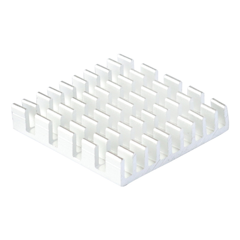 Ultra-thin aluminum small heat sink 20*20*4-way motherboard chip IC component thermal conductive adhesive fixed heat dissipation paste