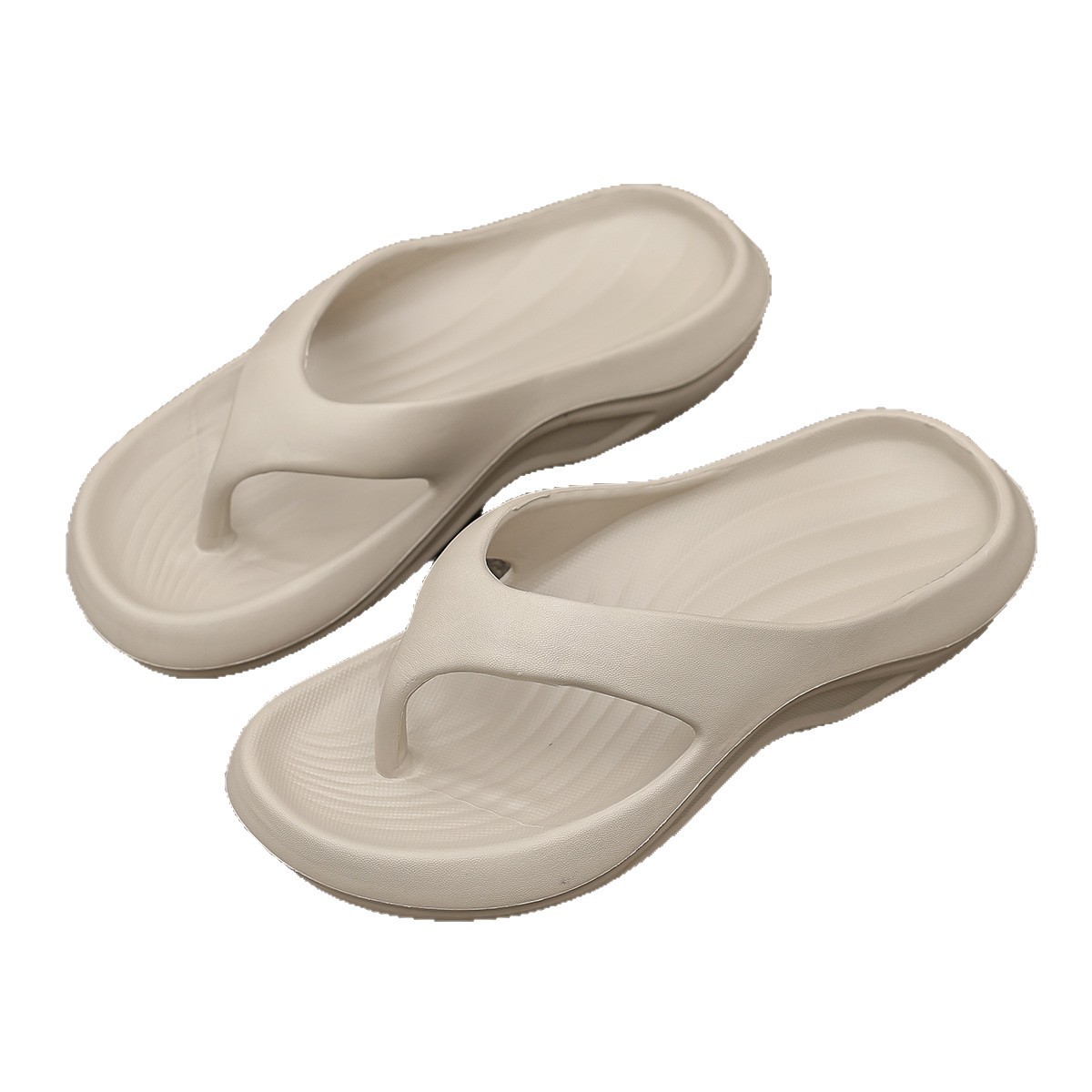 Cross-border new flip-flops women's summer wear non-slip deodorant fashion all-match beach beach high-grade flip-flops