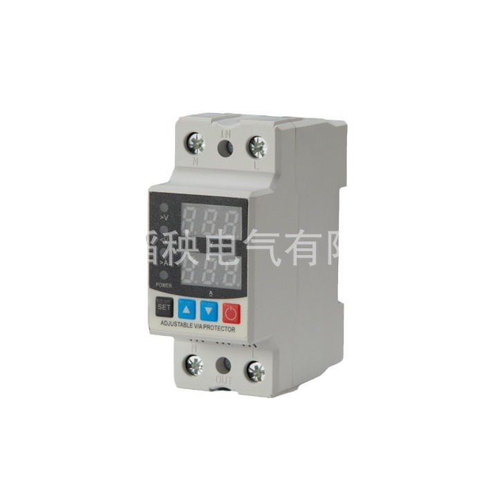 Self-compound over-voltage protector household single-phase delay power-off protection switch circuit breaker 220v
