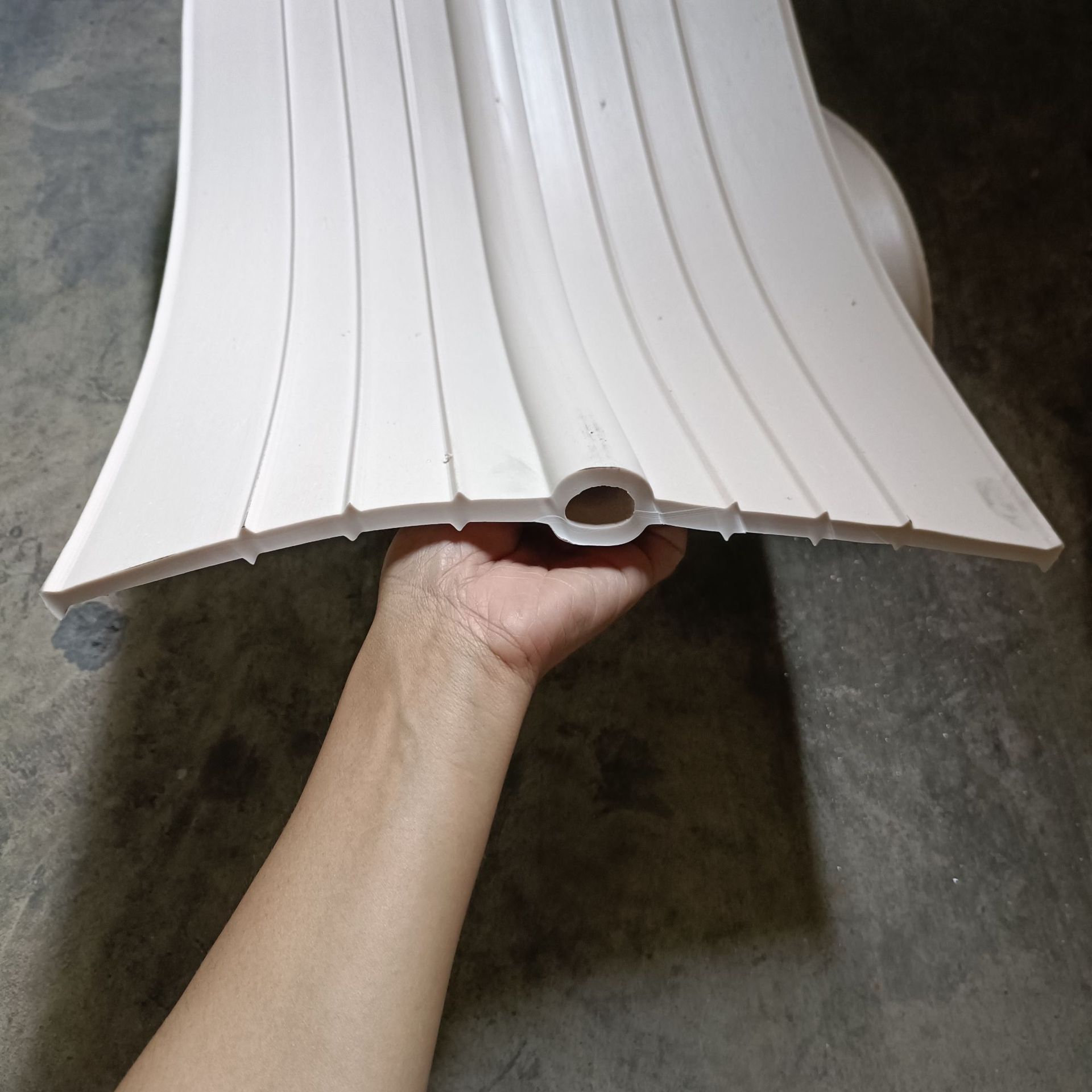 Factory Direct Sales Pvc Plastic Water Stopper, Embedded Back-Mounted and External-Mounted Construction Subway Tunnel Pvc Water Stopper