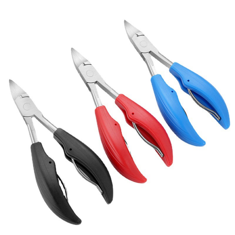 genuine goods strongman nail clippers medium nail nail clippers girls flat large nail clippers with file scissors wholesale