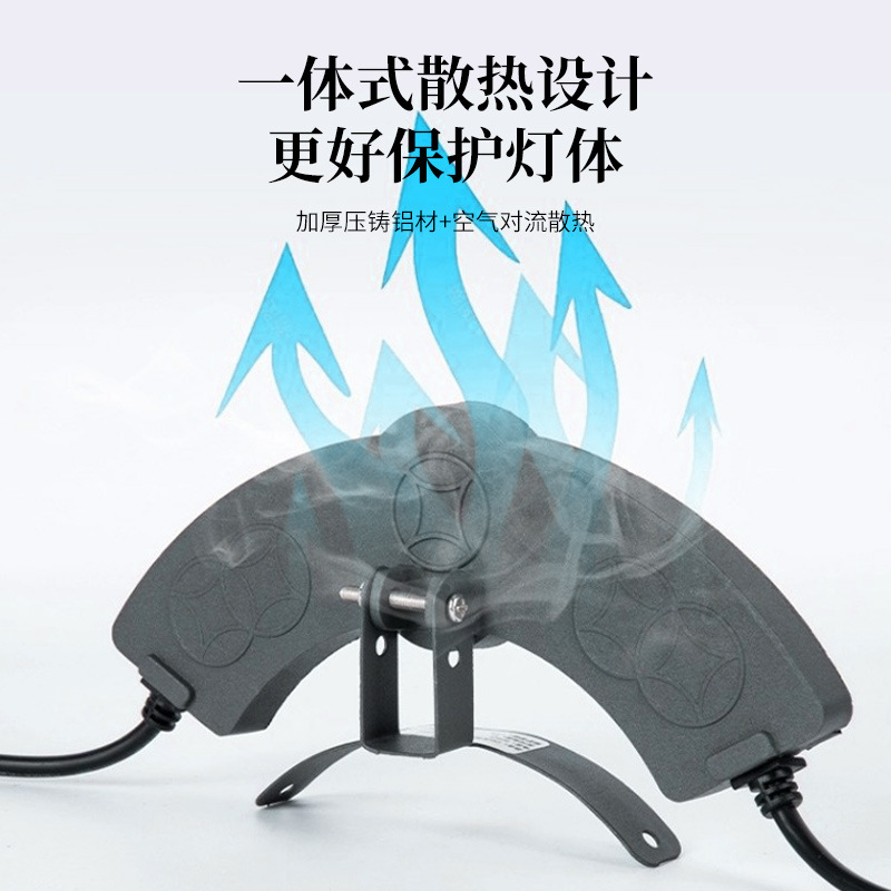 led corrugated lamp outdoor waterproof roof lighting temple pavilion ancient building eaves lamp landscape tile lamp