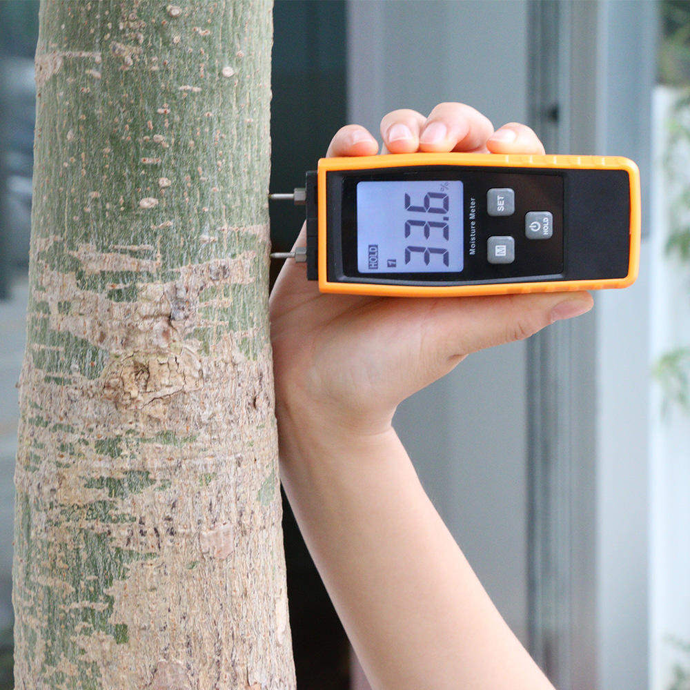 Portable needle wood moisture meter moisture meter cement mortar moisture detector RZ660 wholesale