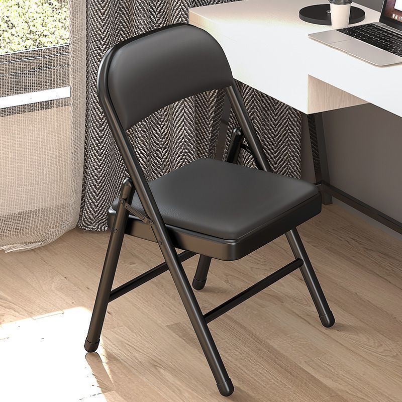 Simple Stool Backrest Chair Multi-use Folding Chair Portable Office Chair Conference Chair Computer Chair Hotel Dormitory Chair