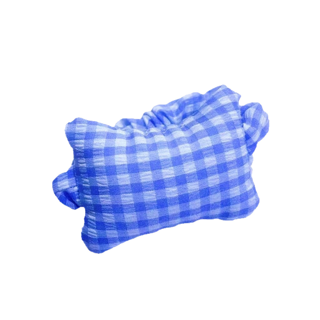 New keyboard hand rest summer mouse wrist small pillow cute giant soft bubble plaid wrist mouse pad hair ring