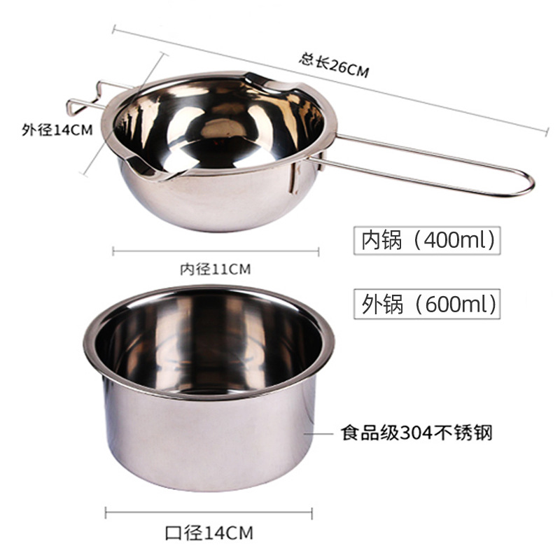 Supply of DIY Candle Making Tools, Water-Proof Wax Melting Pot, Wax Melting Kettle, Soy Wax, Aromatherapy Wax Melting Pot for Home Use