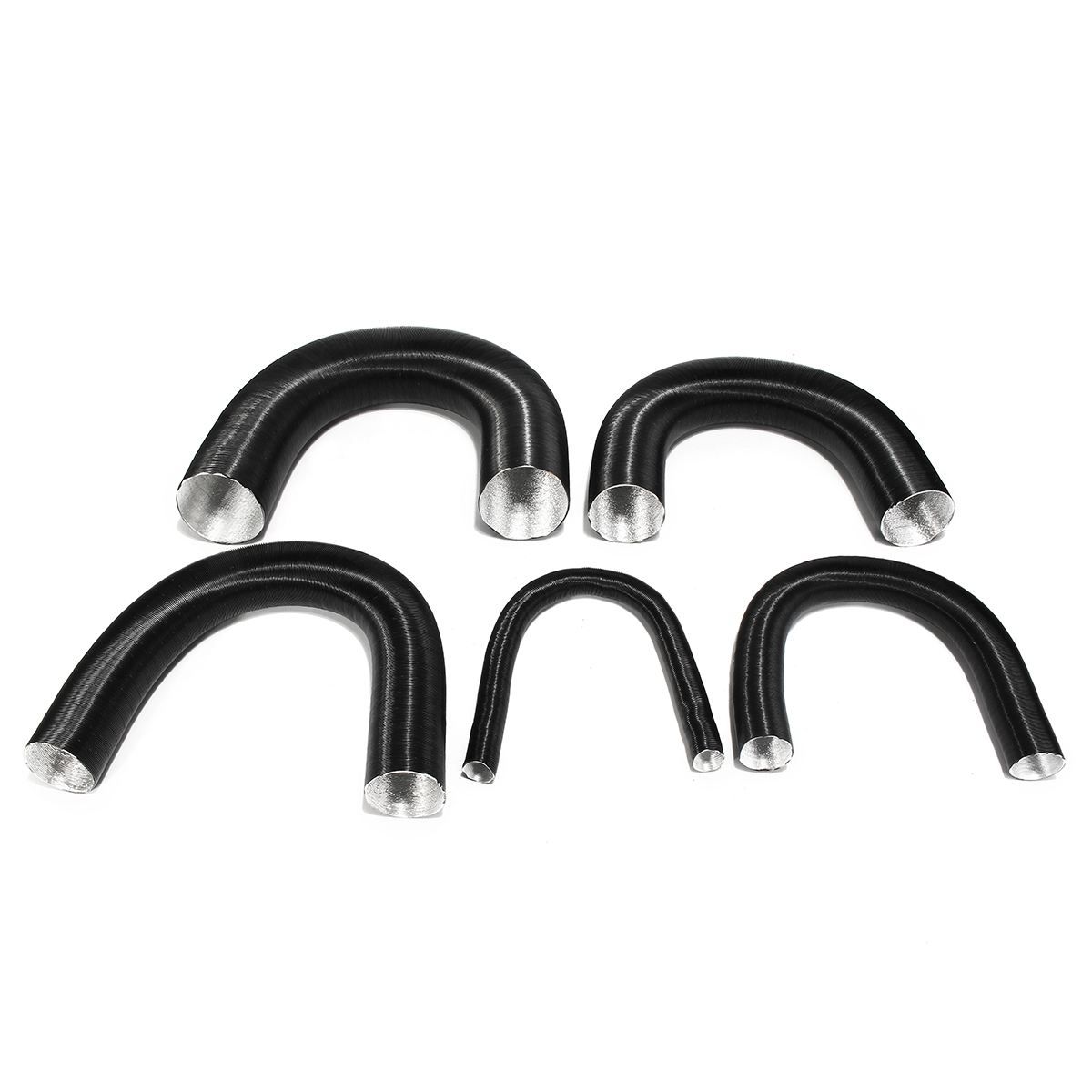 Parking heater outlet duct heater aluminum foil pipe 24/42/60/75/90 full size