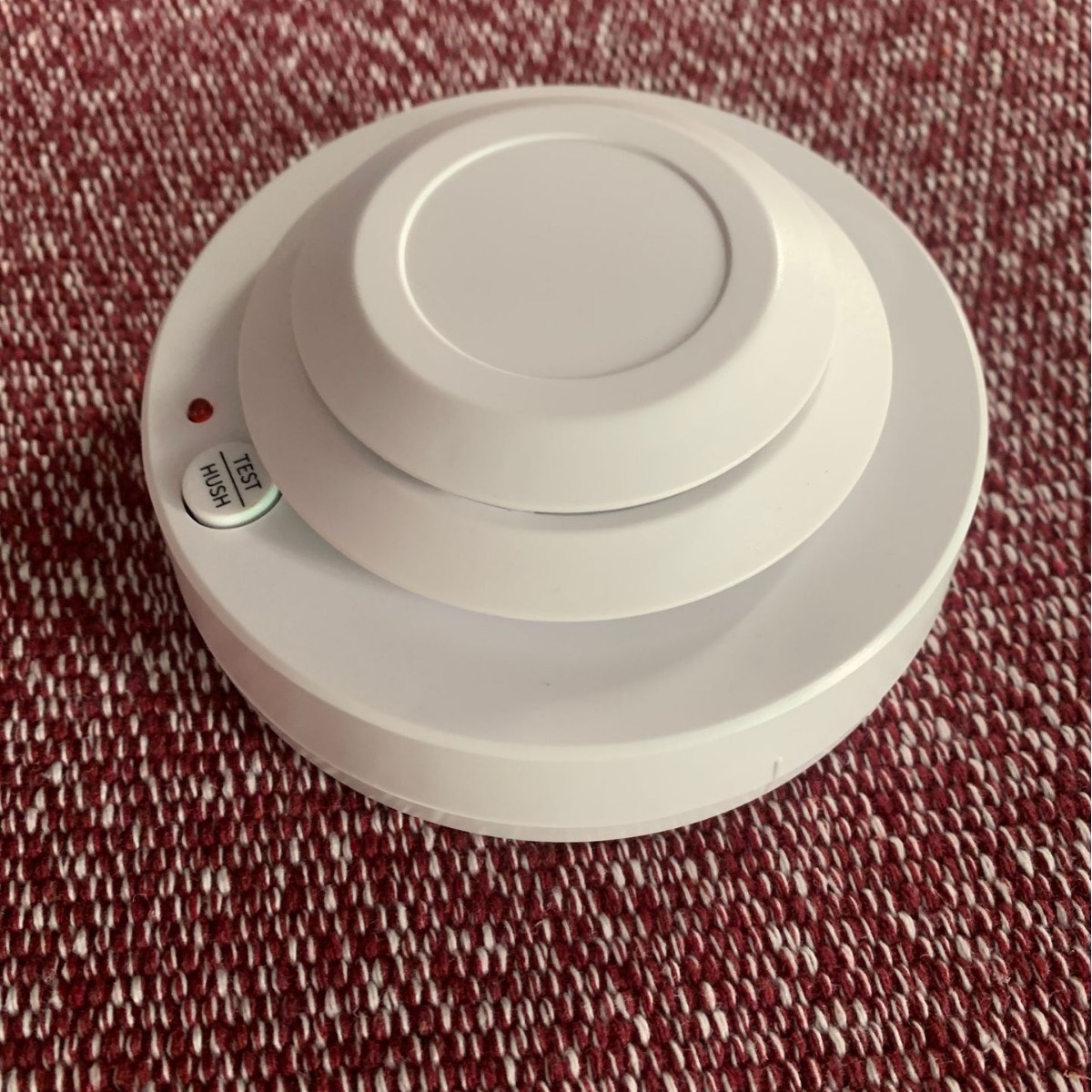 3C Independent 3V Photoelectric Smoke Fire Alarm Smoke Detector Comes with Buzzer Fire Detector