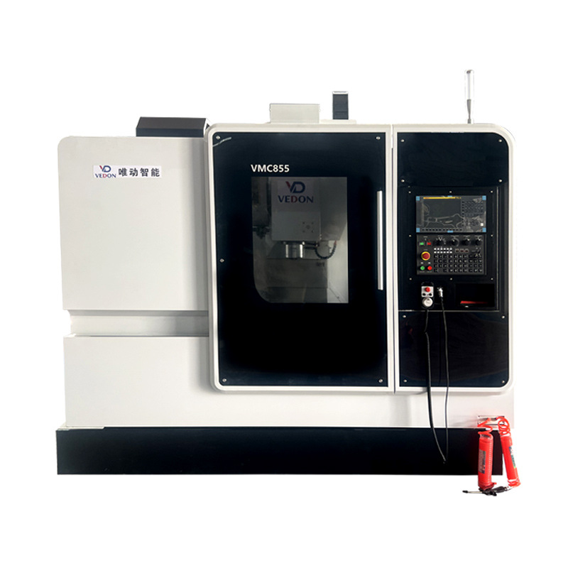 Factory Customized Vmc1160855 Vertical Machining Center Automatic Cnc Machine Tool Four-Axis Five-Axis Model High Precision