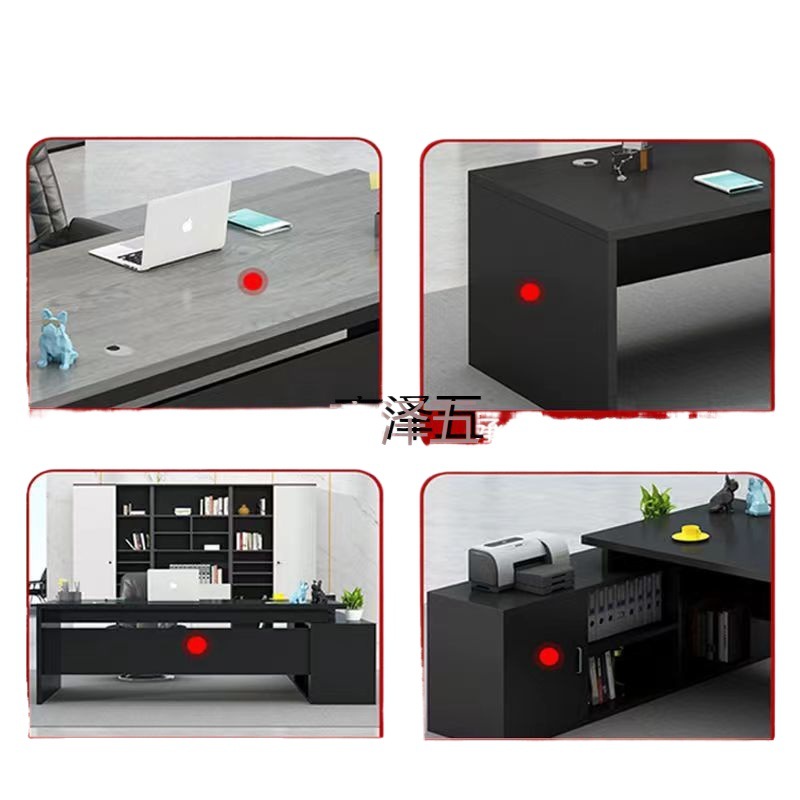 PCGS desk boss desk computer desk simple modern office desk and chair combination manager desk