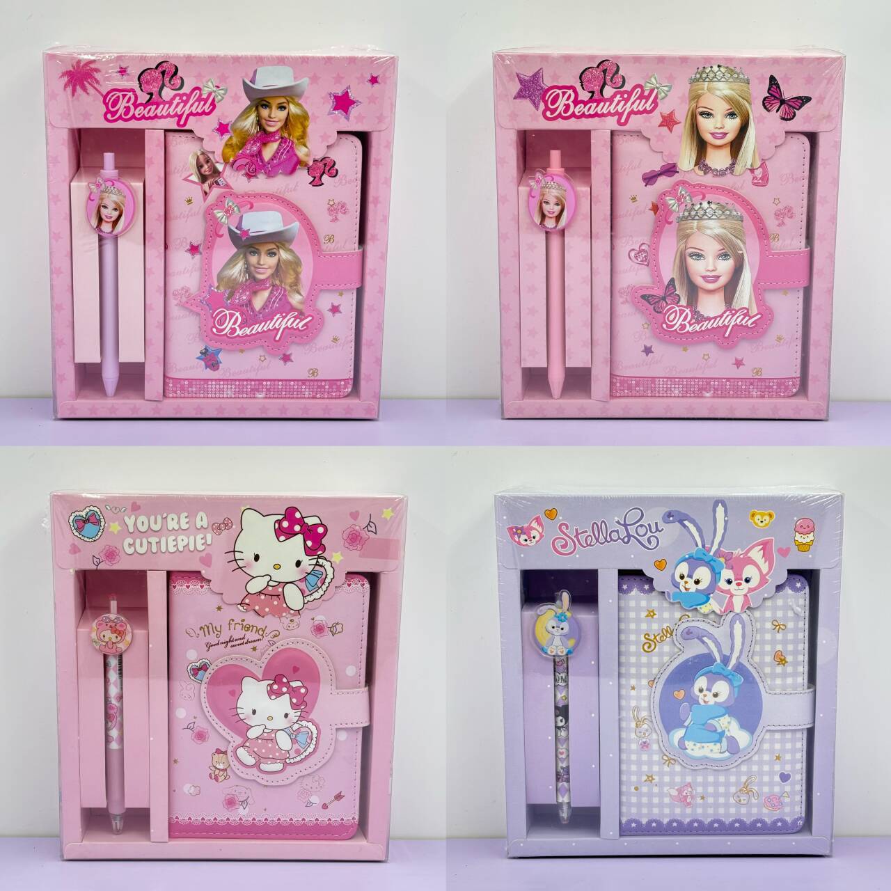 22101 creative student pu magnetic buckle Journal Book color page notepad stationery Journal suit gift box diary book